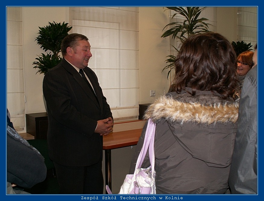 Wizyta uczni�w ZST Kolno w Banku Sp�dzielczym w Kolnie autor: ZST Kolno, LO Kolno, LP Kolno 