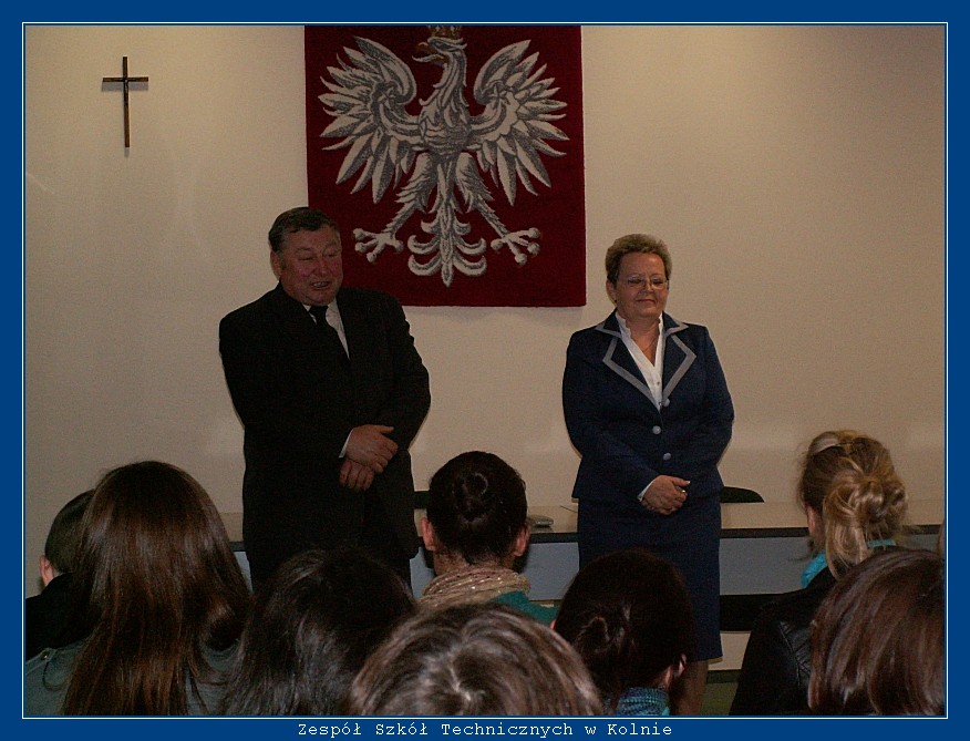 Wizyta uczni�w ZST Kolno w Banku Sp�dzielczym w Kolnie autor: ZST Kolno, LO Kolno, LP Kolno 