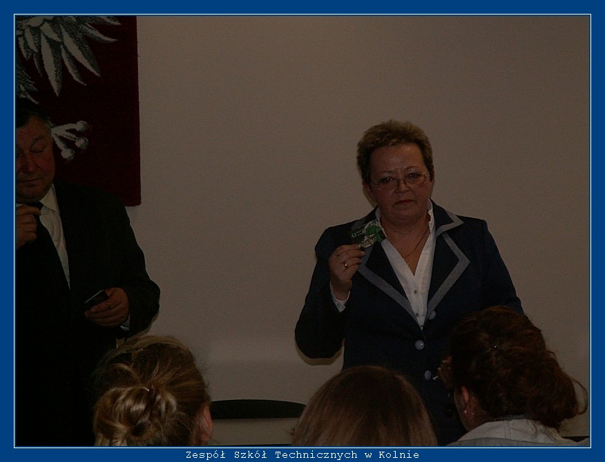 Wizyta uczni�w ZST Kolno w Banku Sp�dzielczym w Kolnie autor: ZST Kolno, LO Kolno, LP Kolno 