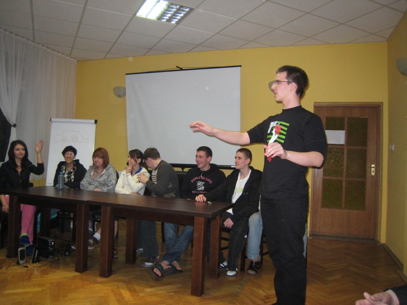 EuroWeek- szko�a lider�w, ob�z szkoleniowy -ZST w Kolnie 2010
 autor: ZST Kolno, LO Kolno, LP Kolno 