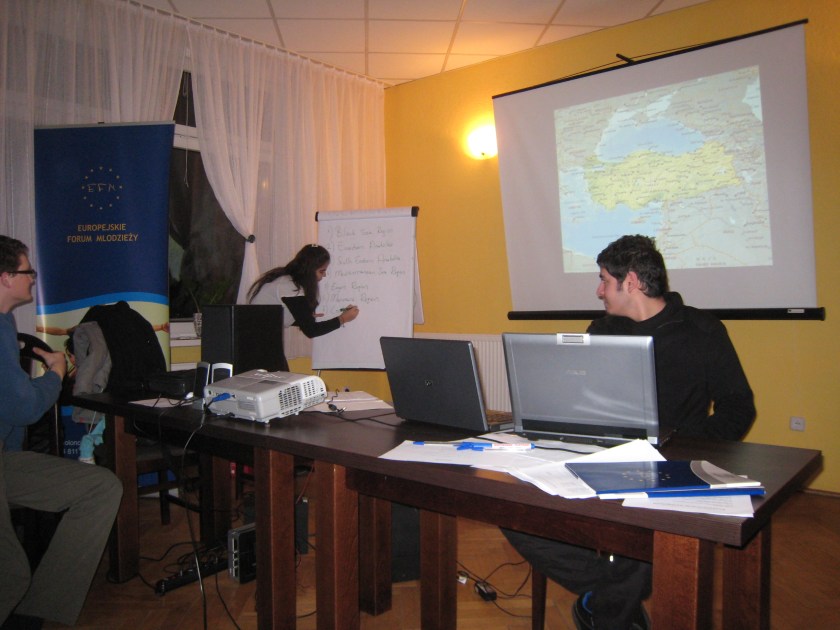 EuroWeek- szko�a lider�w, ob�z szkoleniowy -ZST w Kolnie 2010
 autor: ZST Kolno, LO Kolno, LP Kolno 