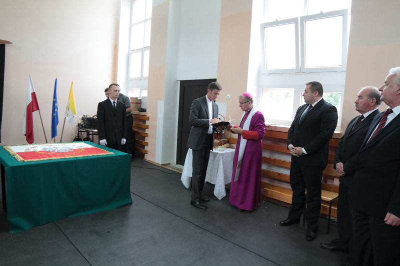 Po�wi�cenie sztandaru ZST 2012
 autor: ZST Kolno, LO Kolno, LP Kolno 