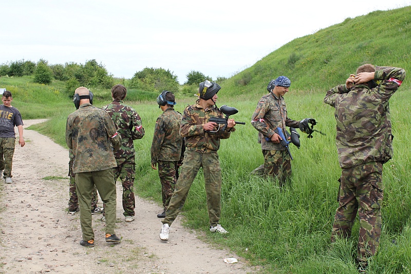 Wycieczka 1TM Pi�tnica- Forty- Paintball 2012 autor: ZST Kolno, LO Kolno, LP Kolno 