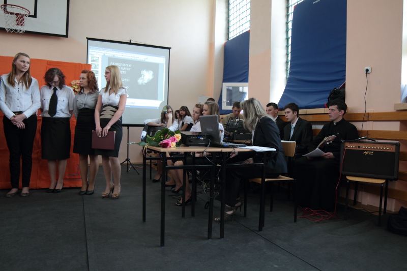 Po�egnanie klas maturalnych w ZST Kolno 2011r autor: ZST Kolno, LO Kolno, LP Kolno 