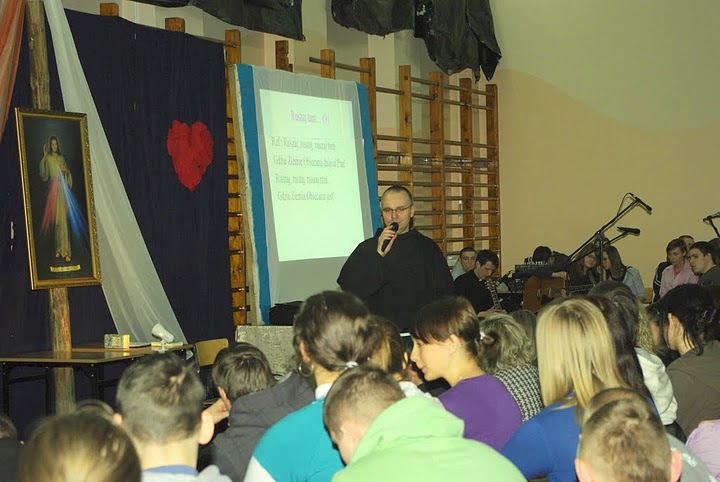 Rekolekcje w Zespole Szk� Technicznych w Kolnie 2011 r. autor: ZST Kolno, LO Kolno, LP Kolno 