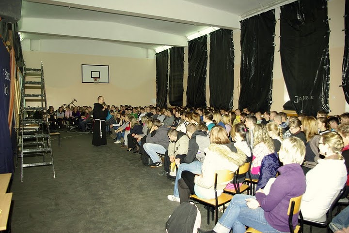 Rekolekcje w Zespole Szk� Technicznych w Kolnie 2011 r. autor: ZST Kolno, LO Kolno, LP Kolno 