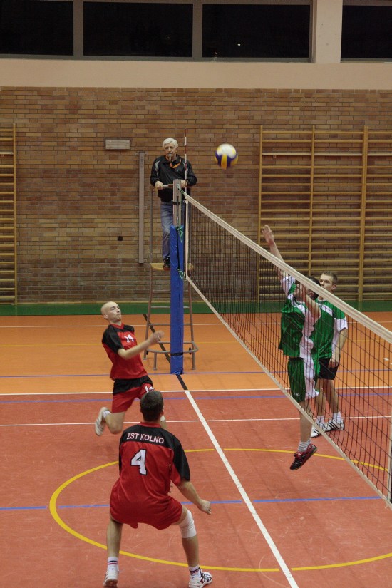 III Edycja Powiatowych Rozgrywek Pi�ki Siatkowej mecz ZST Kolno - Ma�y P�ock 2008r.
 autor: ZST Kolno, LO Kolno, LP Kolno 