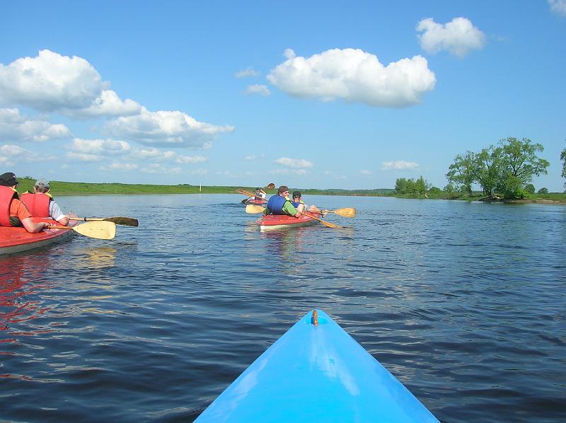 Sp�yw kajakowy 2008- ZST Kolno
 autor: ZST Kolno, LO Kolno, LP Kolno 