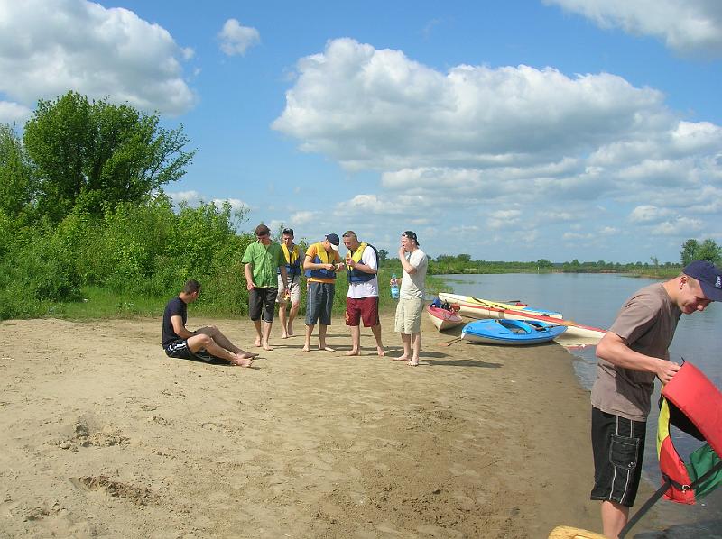 Sp�yw kajakowy 2008- ZST Kolno
 autor: ZST Kolno, LO Kolno, LP Kolno 