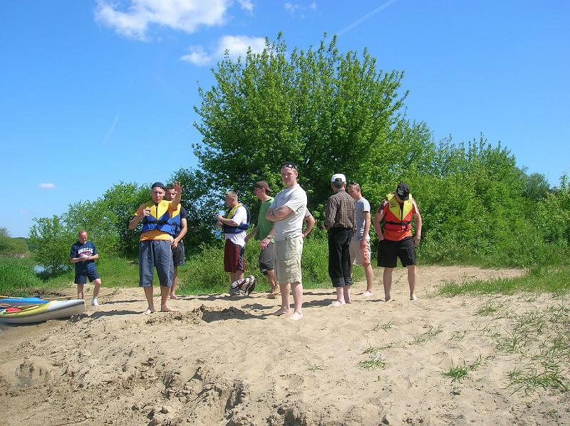 Sp�yw kajakowy 2008- ZST Kolno
 autor: ZST Kolno, LO Kolno, LP Kolno 