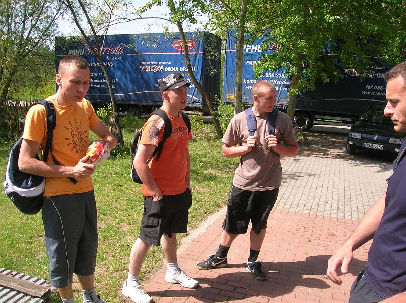 Sp�yw kajakowy 2008- ZST Kolno
 autor: ZST Kolno, LO Kolno, LP Kolno 