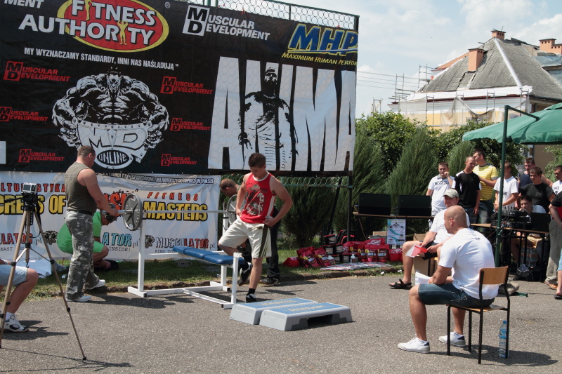 III Mi�dzyszkolne Mistrzostwa w Wyciskaniu Sztangi Le��c autor: ZST Kolno, LO Kolno, LP Kolno 