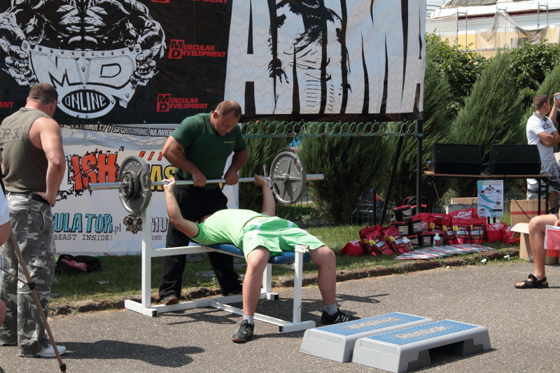 III Mi�dzyszkolne Mistrzostwa w Wyciskaniu Sztangi Le��c autor: ZST Kolno, LO Kolno, LP Kolno 