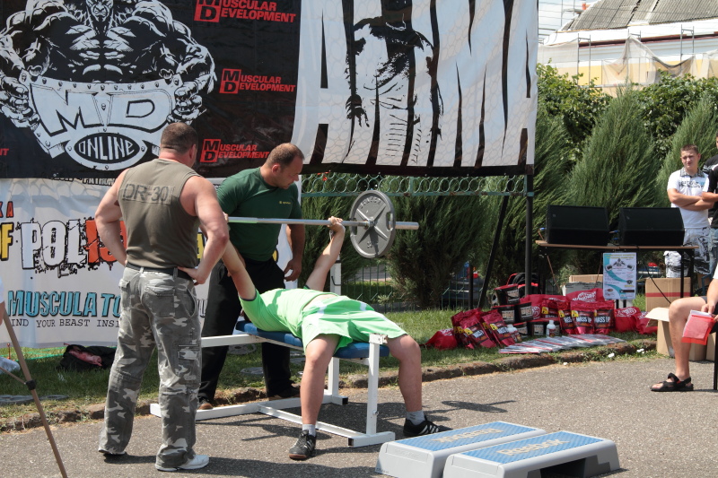 III Mi�dzyszkolne Mistrzostwa w Wyciskaniu Sztangi Le��c autor: ZST Kolno, LO Kolno, LP Kolno 