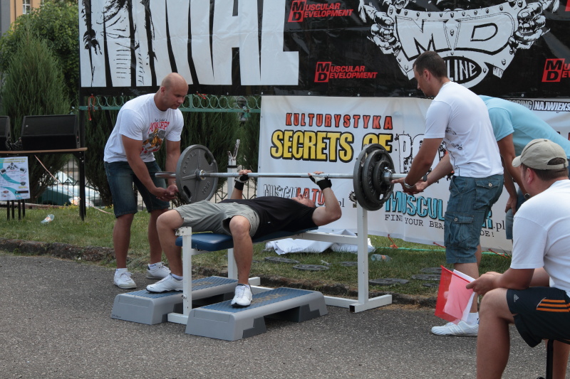 III Mi�dzyszkolne Mistrzostwa w Wyciskaniu Sztangi Le��c autor: ZST Kolno, LO Kolno, LP Kolno 