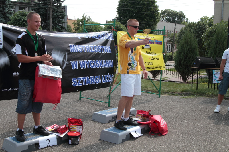 III Mi�dzyszkolne Mistrzostwa w Wyciskaniu Sztangi Le��c autor: ZST Kolno, LO Kolno, LP Kolno 