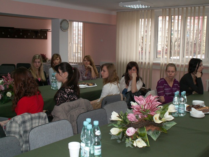 Z wizyt� w starostwie autor: ZST Kolno, LO Kolno, LP Kolno 