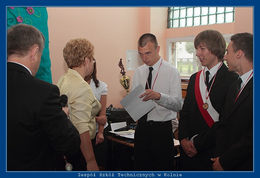 Zako�czenie roku szkolnego 2009/2010 w ZST w Kolnie
 autor: ZST Kolno, LO Kolno, LP Kolno 